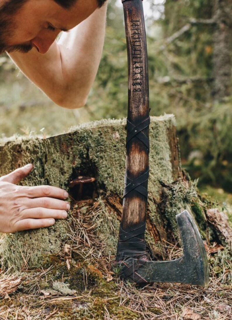 Large Throwing Axe Viking Axe norse throwing hatchet Etsy