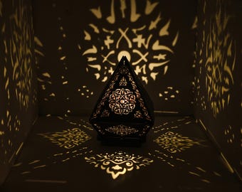 Ramadan Night lamp, Muslim lamp, Ramadan lantern, Islamic lamp, Islamic art, Ramadan decor, night lamp