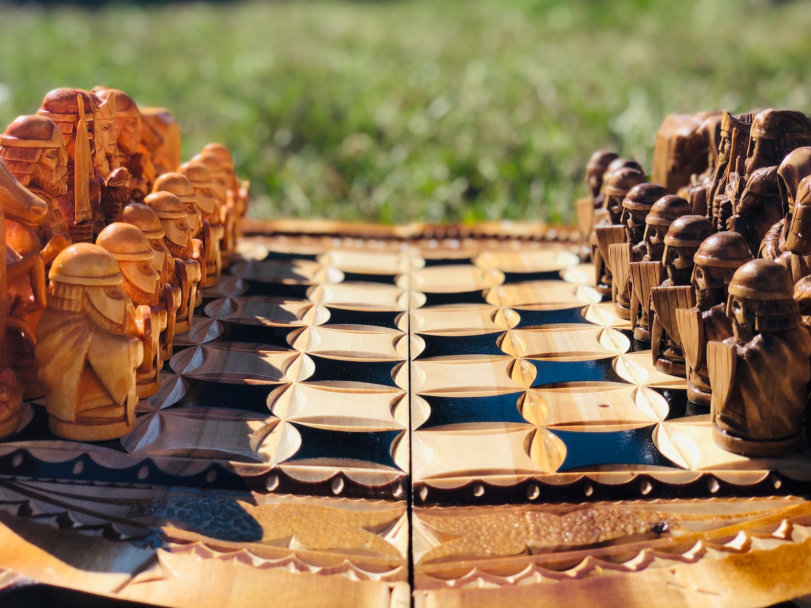 Set di scacchi da battaglia vichinghi Offerta unica su Etsy Etsy Italia