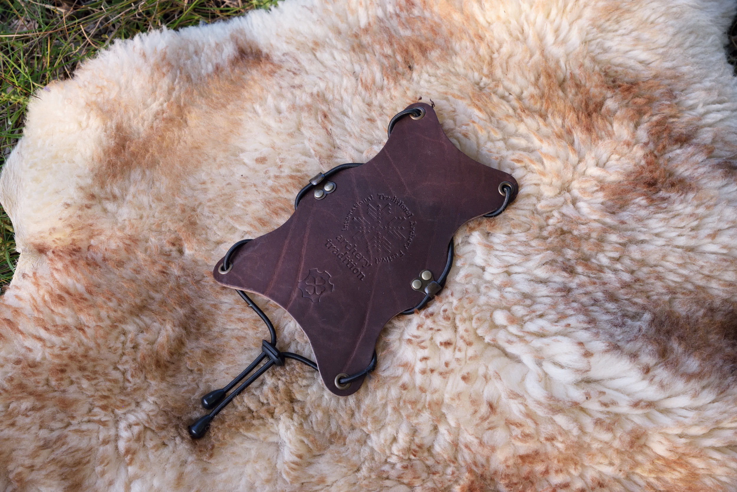 Leather archery arm guard Etsy