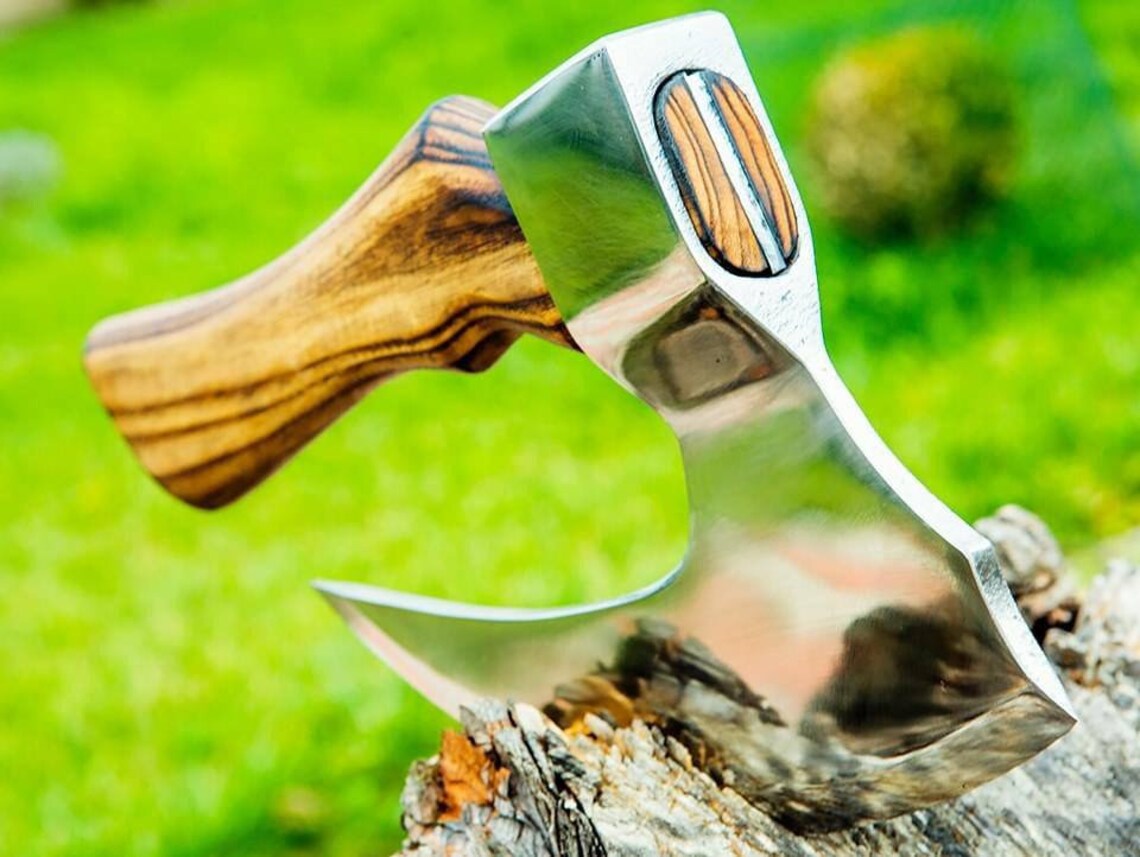 BBQ Axe Meat Chopper Butchers Axe Handhold Axe Meat Etsy