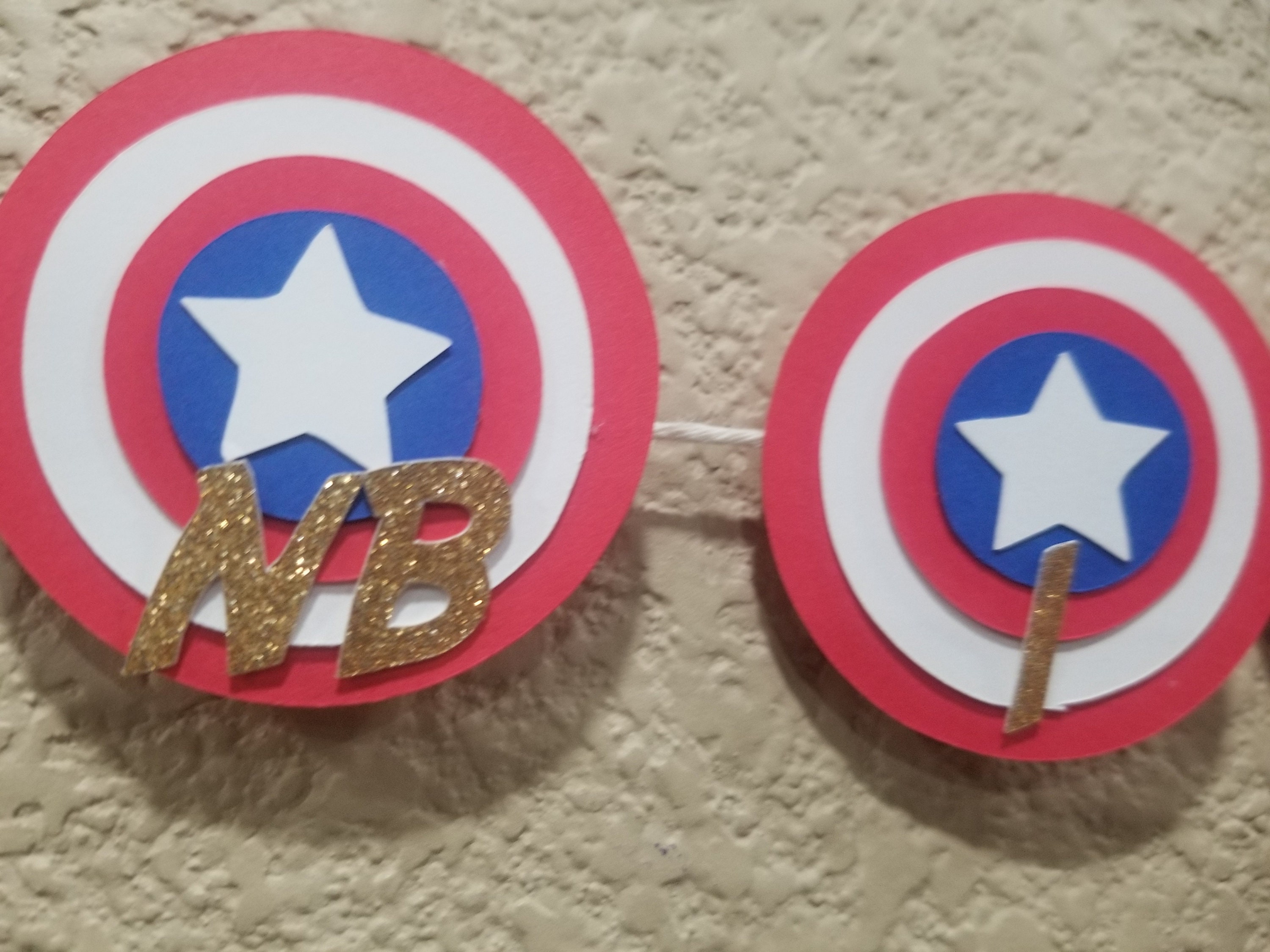 Captain America Monthly Photo Banner, Monthly Photos Banner, Birthday ...