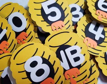 Bumble Bee First Birthday Photo Banner. 12 Month Banner - First Birthday. Happy Bee Day.