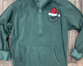 He's a Mean One Quarter Zip