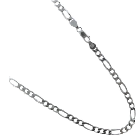 5mm Sterling Silver Figaro Chain
