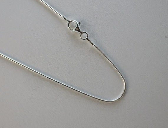 1.2mm Sterling Snake Chains - 16 1.2mm Sterling Snake Chains - 16