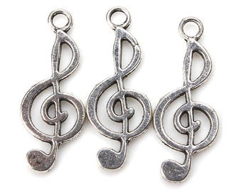 1 Tree charm dark silver tone stainless steel T91