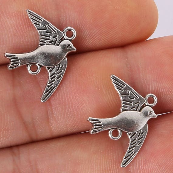 The Ultimate Wing Charms Collection 22 antique silver tone charms