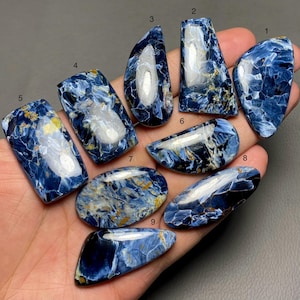 Pietersite A One Quality 100% Natural Pietersite Cabochon Loose Gemstone For Making Jewelry Code SF-452