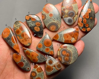 Peanut Obsidian Top Grade Quality 100% Natural Peanut Obsidian Cabochon Loose Gemstone For Making Jewelry SF-558
