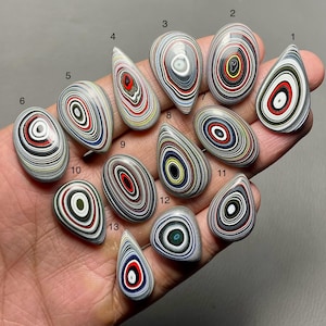 Multi colour Fordite A One Quality Unique Fordite Cabochon Loose Gemstone For Making Jewelry Code SF-185