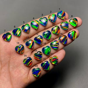 Bello Opal & Crystal Doublet A One Quality Cabochon Loose Gemstone For Making Jewelry SF-369