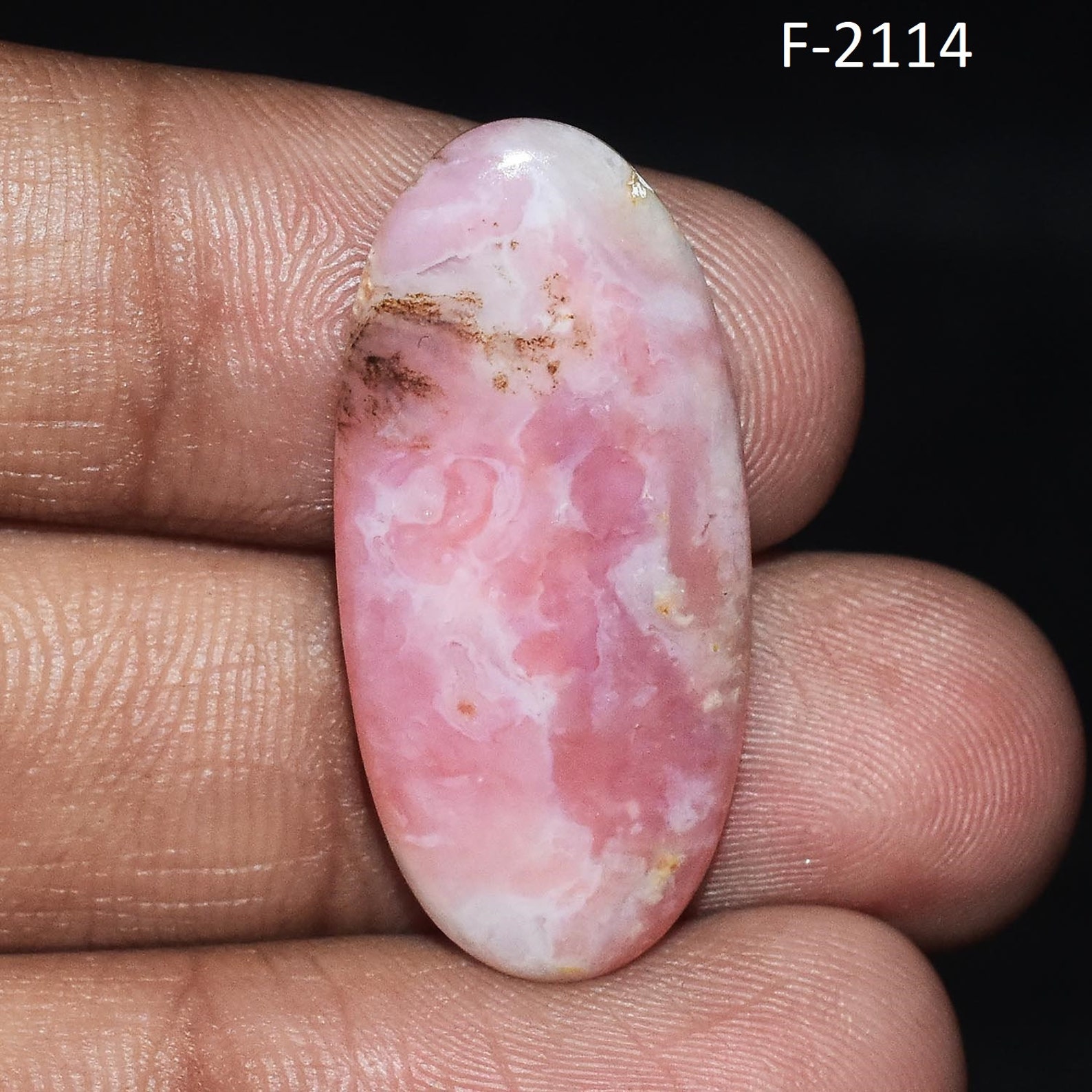 Milky Pink Opal Cabochon Pink Opal Jewelry Pink Opal Etsy