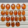 Baltic Amber A One Quality Baltic Amber Cabochon Loose Gemstone For Making Jewelry Code SF-1524 product logo