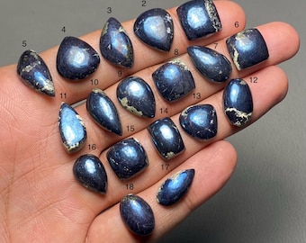 Covellite A One Quality 100% Natural Covellite Cabochon Loose Gemstone For Making Jewelry Code SF-2021