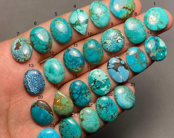 Tibetaans turkoois Een kwaliteit 100% natuurlijke Tibetaans turkoois cabochon losse edelsteen voor het maken van sieraden SF-407