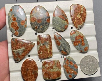 Peanut Obsidian A One Quality 100% Natural Peanut Obsidian Cabochon Loose Gemstone For Making Jewelry Code SF-269