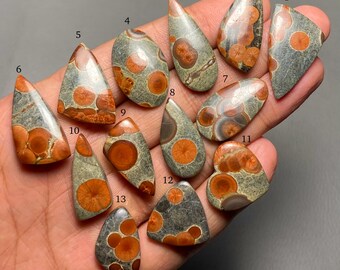 Peanut Obsidian Top Grade Quality 100% Natural Peanut Obsidian Cabochon Loose Gemstone For Making Jewelry SF-559