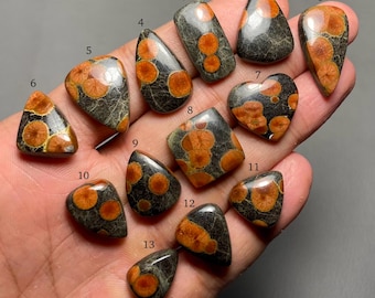 Peanut Obsidian Top Grade Quality 100% Natural Peanut Obsidian Cabochon Loose Gemstone For Making Jewelry SF-560