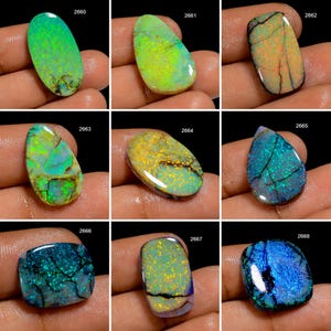 Monarch Opal Top Grade Quality Cabochon Loose Gemstone For Making Jewelry