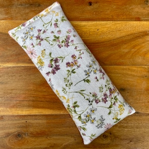 Microwave Heating Pad, 4 Sizes Available, Filled with Flax Seed and Choice of Herbs - Lavender, Chamomile, Peppermint or Unscented