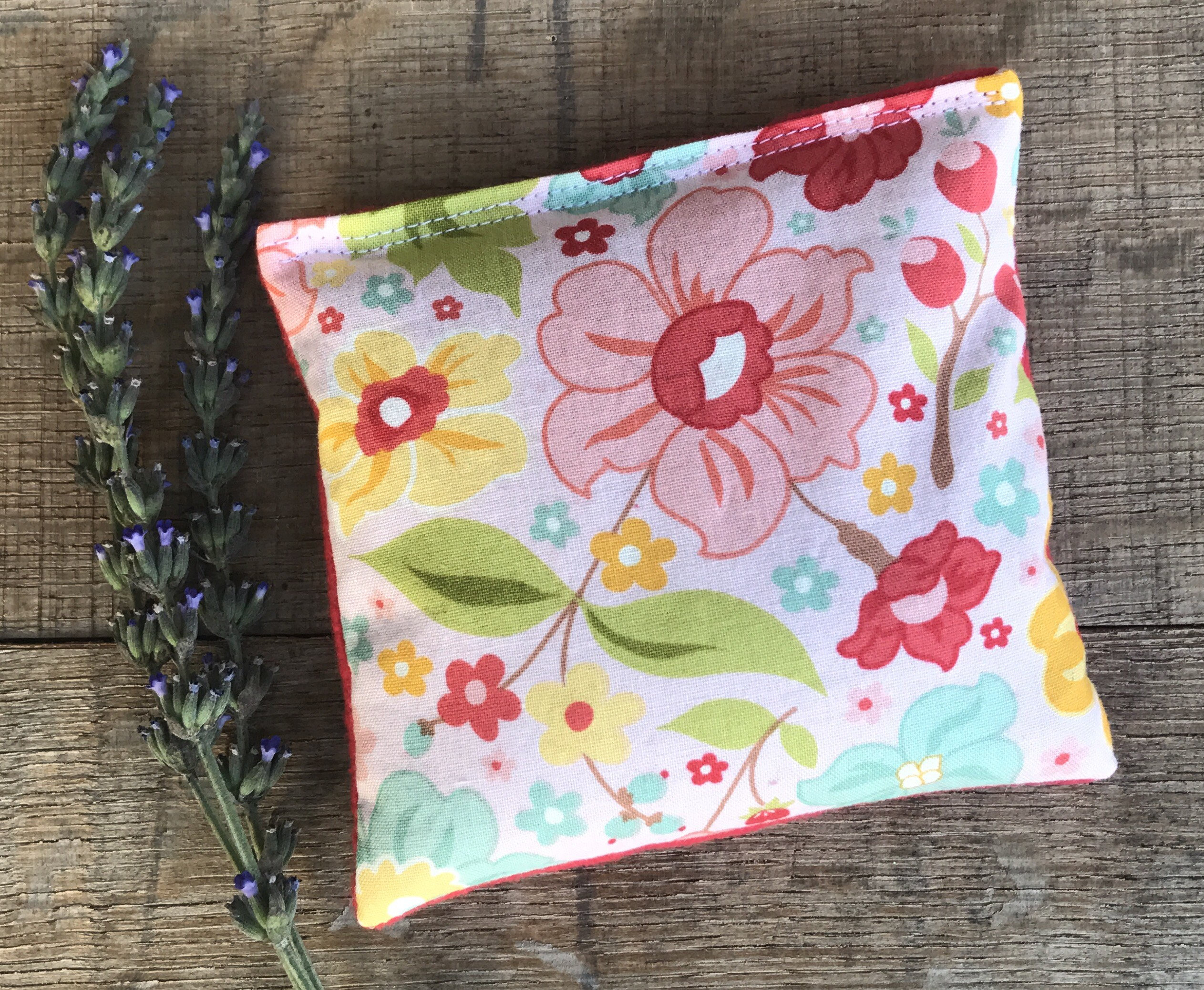 Microwave Bean Bag Lavender Heating Pad Microwavable Pad Etsy