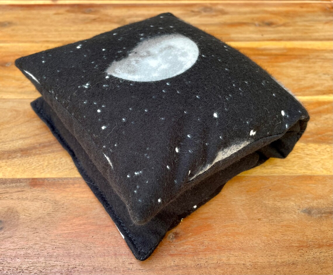 Large Heating Pad Flax Seed Heat Pack Microwavable Ice Etsy