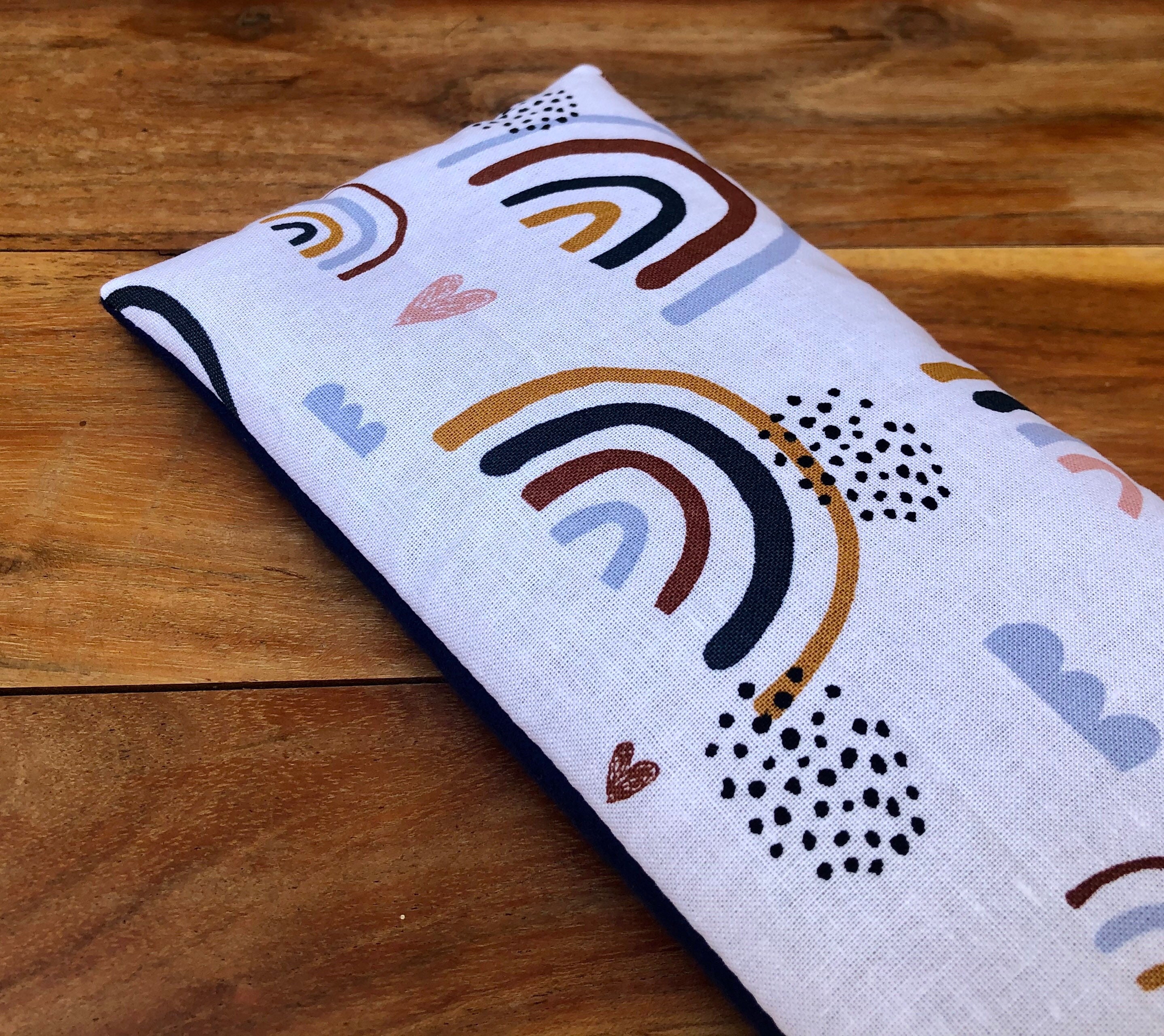 Reusable Heating Pad Flax Seed Heat Pack Lavender Etsy