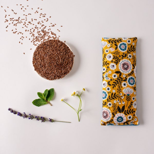 Flax Seed Pillow Etsy