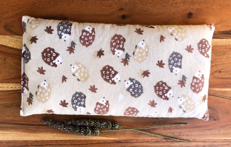Large Heating Pad Flax Seed Heat Pack Lavender Relaxation Etsy