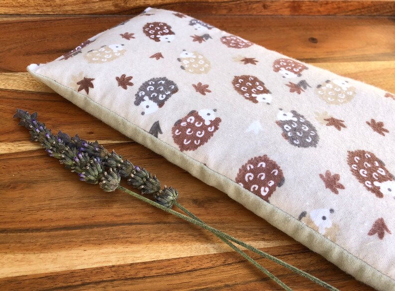 Large Heating Pad Flax Seed Heat Pack Lavender Relaxation Etsy