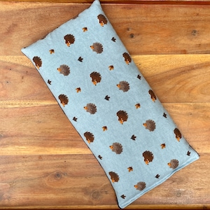 Large Heating Pad - Flax Seed Heat Pack - Lavender Relaxation Gift for Her - Ice Pack - Microwave Heating Pad - Hot Cold Therapy - Comfort