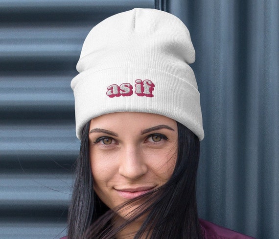 As If Beanie 90s Clueless Hat - Etsy