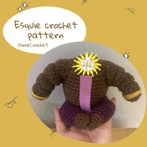 Esquie Crochet Pattern - Clair Obscur Expedition 33 - Amigurumi - PDF