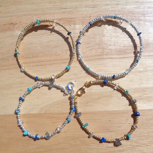 Children&#39;s Health Bracelet with Metaphysical Healing Crystals