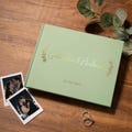 Personalized Wedding Guest Book, Wedding Guestbook Scrapbook Album, Wedding Keepsake Gift for Her and Him product logo