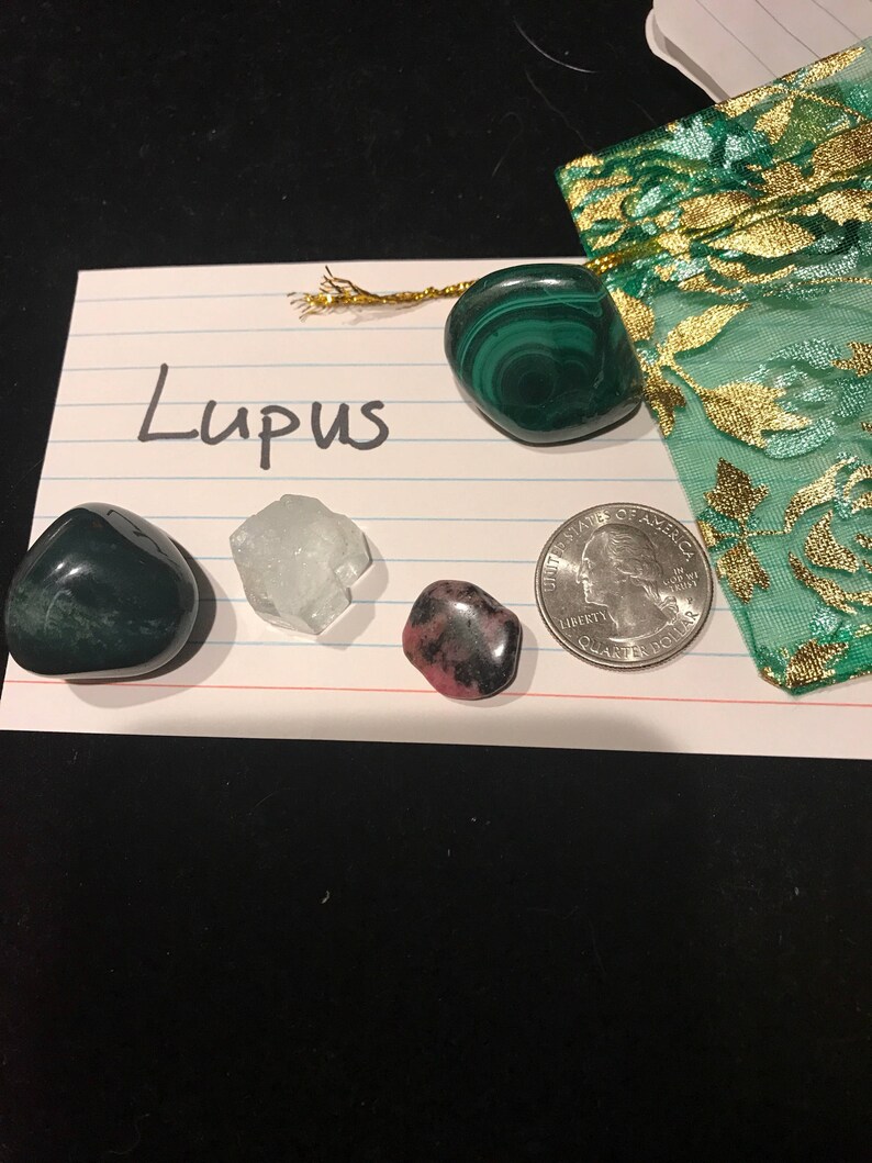 Lupus Crystal Set Etsy