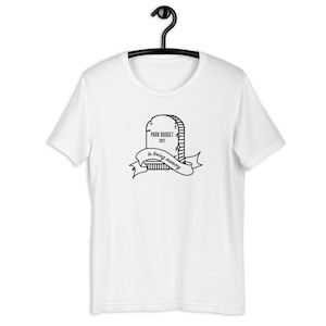 Parks Budget Black Short-Sleeve Unisex T-Shirt | Disney Inspired | Universal | Funny Disney | Goth Disney | Cheeky