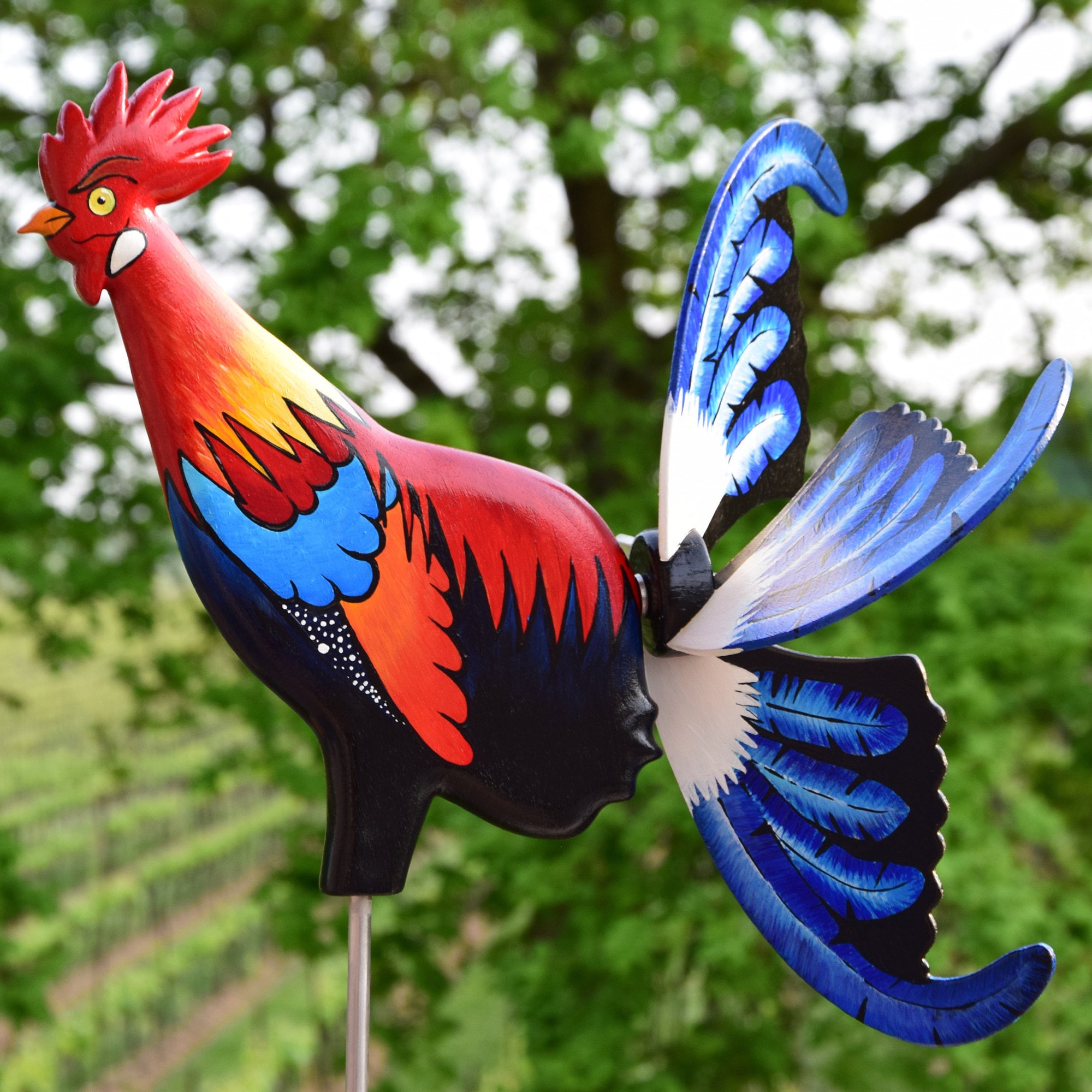 Buy Aferzov Rooster Yard Decor - Decorative Chicken Yard Decor -  Weatherproof Garden Statues, Chicken Sculpture for Backyard Patio Kitchen  Decor & Lawn Ornaments Online at desertcartINDIA