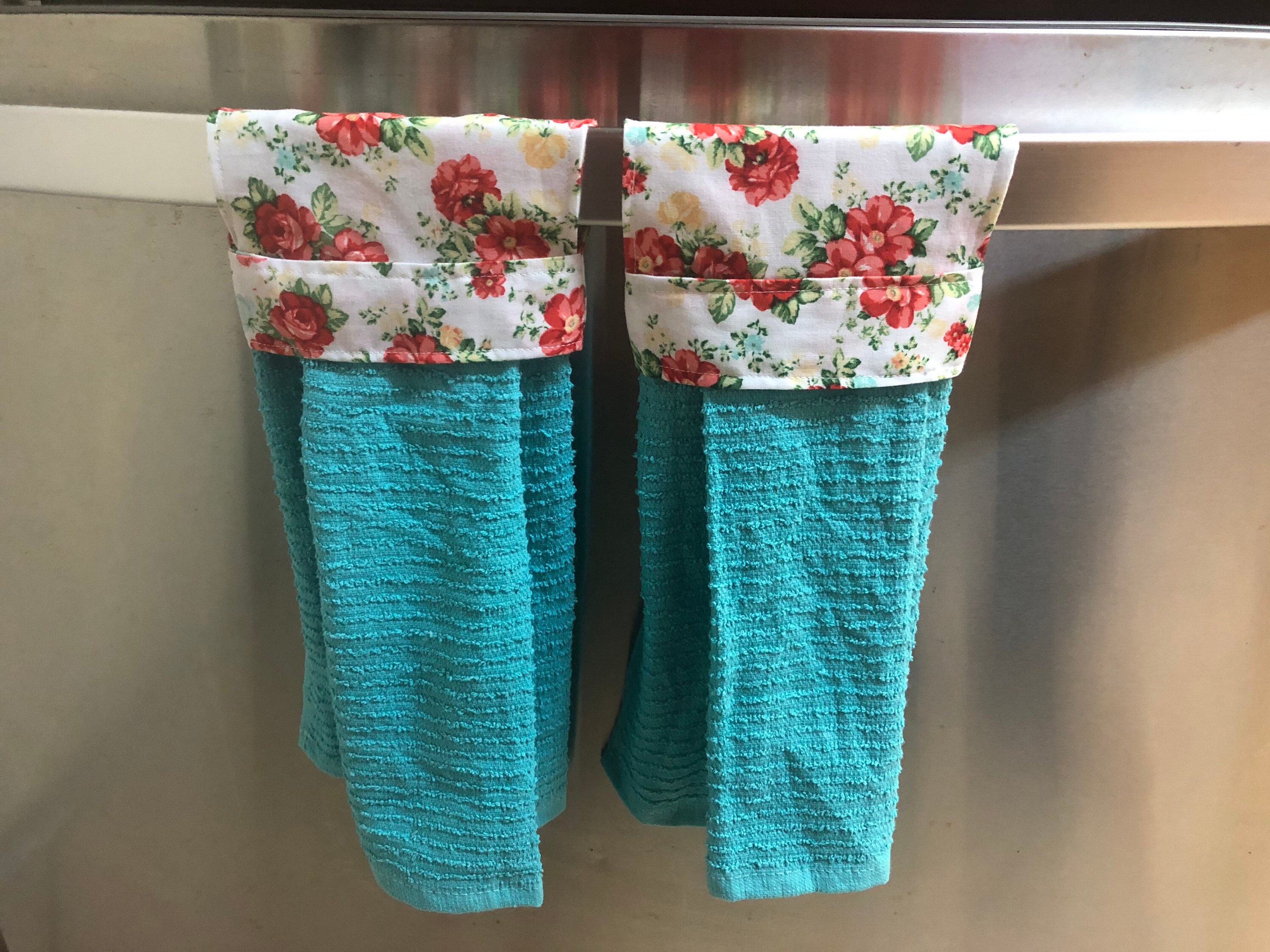 Handmade Custom Towels Hanging Dish Towel Hanging Terry Etsy