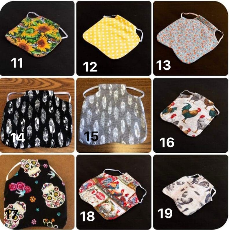 Handmade Padded Chicken Saddle Pattern Hen Saddle Pattern & Etsy