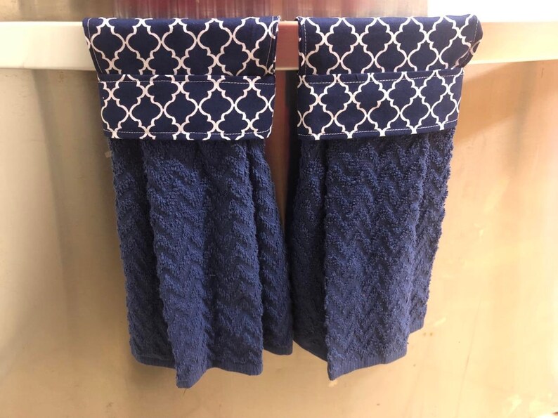 Handmade Custom Towels Hanging Dish Towel Hanging Terry Etsy
