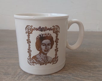 王室記念マグカップ - 女王即位記念品 - 皇太后 - エリザベス女王