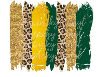 Download Green Brush Strokes Etsy