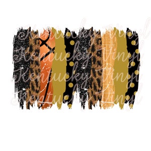 Black and Gold Basketball Brush Stroke PNG