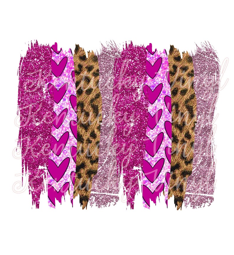 Download Valentines Day Brush Stroke PNG for Sublimation | Etsy