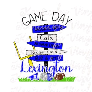 Kentucky Football PNG Digital Download