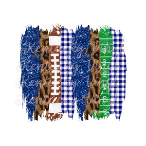 Football Brush Stroke PNG for sublimation