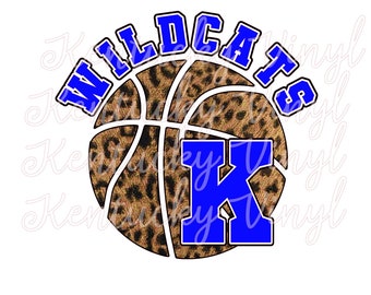 Kentucky Wildcats Basketbal PNG voor sublimatie