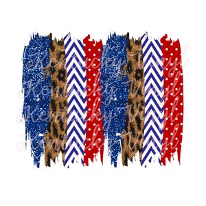 Royal Cheetah and Red Brush Stroke PNG for subliamtion